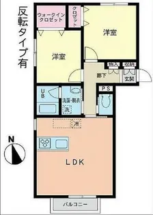 セントラルコーポⅡ【103号室】の間取り