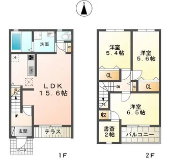 Yファミール【B号室】の間取り