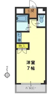 メゾン新今里【605号室】の間取り
