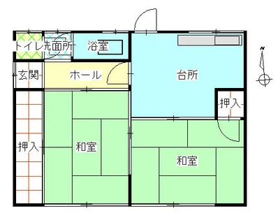愛知県小牧市多気西町【一戸建】の間取り
