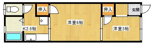 SKハイツ【1階】の間取り