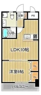 福岡県北九州市八幡西区八枝3丁目【マンション】の間取り