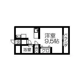 メゾン吉田【3階】の間取り