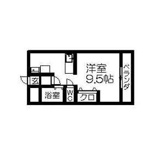 メゾン吉田【310号室】の間取り