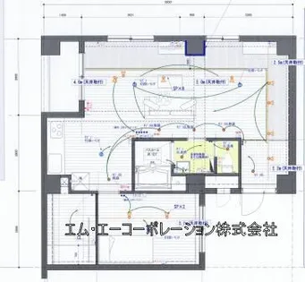 藤和平尾コープ【4階】の間取り