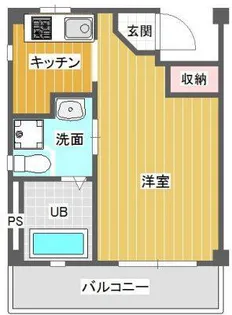 シベール手鎌1番館【302号室】の間取り