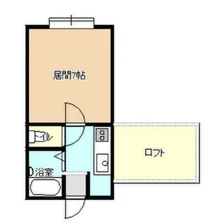 リバーサイド住吉【206号室】の間取り