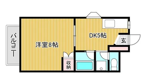 ビオレッテ【1階】の間取り