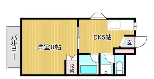ビオレッテ【1階】の間取り