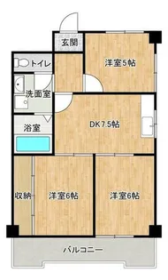 サンシティ88【3階】の間取り