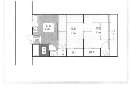 山和マンション【103号室】の間取り