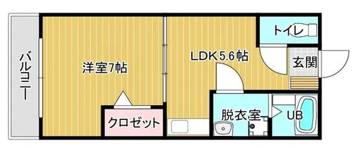 TIビル【201号室】の間取り