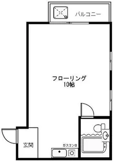 新町シャルム春奈【105号室】の間取り