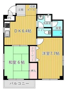 土居マンション【3階】の間取り