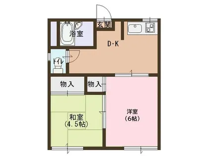 フォーブルノア【101号室】の間取り