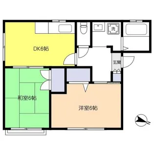 レ・リーソ1(レリーソ1)【2階】の間取り