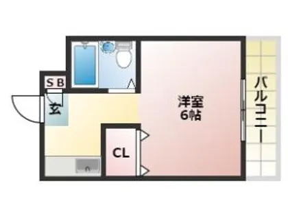 サンエクスプレス【2階】の間取り