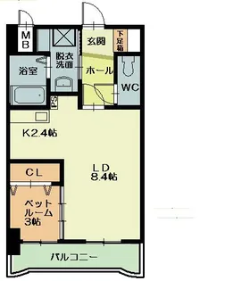 出屋敷館【3階】の間取り