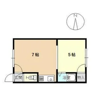 セゾンコート【201号室】の間取り