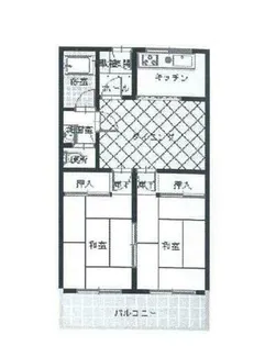 カネコビルⅡ【3階】の間取り