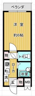 ルックハイツⅠ【1階】の間取り