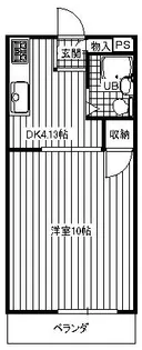 オーレンス元町【2階】の間取り