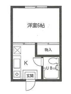 ユトリロ東向山【E号室】の間取り