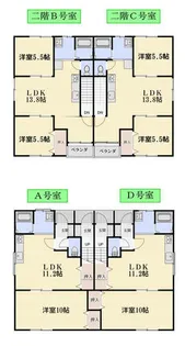 アクティブプラザ下佐々Ⅲ【2階】の間取り