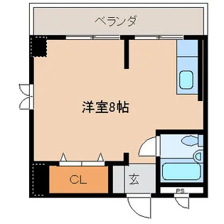 京都府長岡京市馬場見場走り【マンション】の間取り