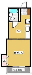 タウンプラザ東【304号室】の間取り