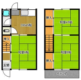 藤井文化【102号室】の間取り