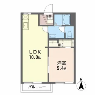 ローズハイツ【201号室】の間取り