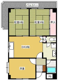ホワイエ・アンノマエ【2階】の間取り
