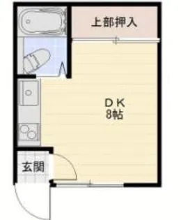 蘭東コーポ【1階】の間取り