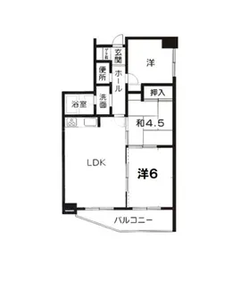 ベネフィス鴨池Ⅰ【6階】の間取り