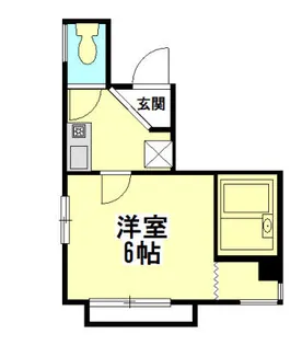 ルミエール稲野【4階】の間取り