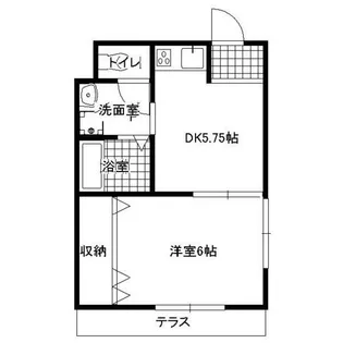 プチブリンダル【1階】の間取り