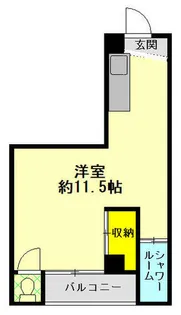 中田ビル【3階】の間取り