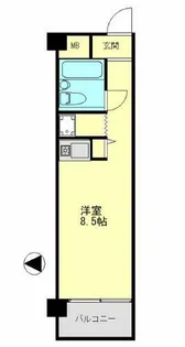 朝日プラザ阿倍野Ⅲ【2階】の間取り