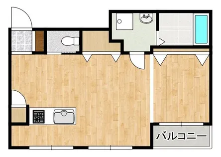 コティ姫路北条【1階】の間取り