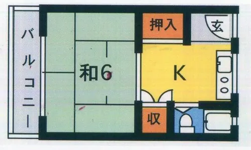 明生ビル【4階】の間取り