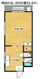 パストラル嵐山【506号室】の間取り