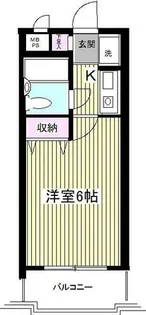 デトム・ワン東福寺【4階】の間取り