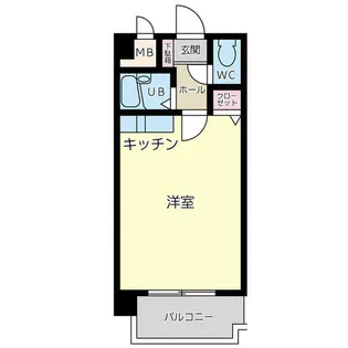 ビレ2号棟【4階】の間取り