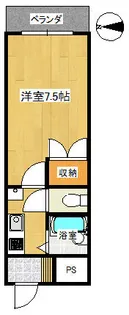 シャントールⅢ【303号室】の間取り