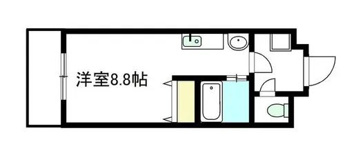 クリスタルタウン金山【504号室】の間取り