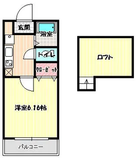 リリーフ周船寺Ⅱ【2階】の間取り