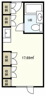 東カン名古屋キャステール【5階】の間取り