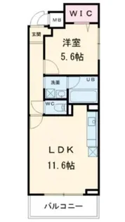 グレイスリンデンバンⅤ【2階】の間取り