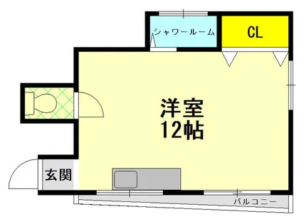 大西ビル【2階】の間取り